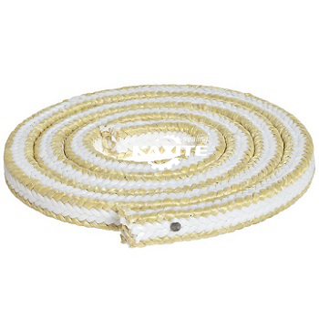 Emballage en PTFE blanc avec coins en aramide