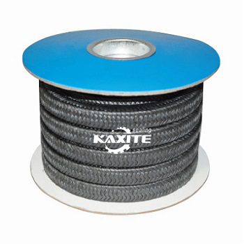 Emballage pur de PTFE de graphite