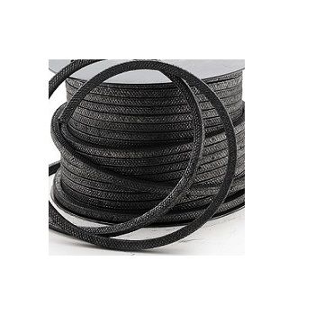 Emballage de fibre carbonisée avec du graphite